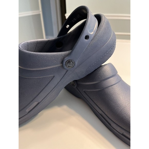 NWOT - Crocs Specialist II Clogs, Blue Rubber Slip On Men’s Size 11 - Picture 11 of 12